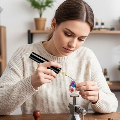 Mini perceuse utilisation en bijouterie
