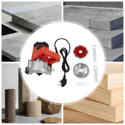 Mini scie circulaire ensemble complet et applications