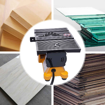 Mini scie circulaire sur table applications multiples