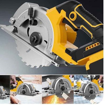 Mini scie circulaire vue de coupes