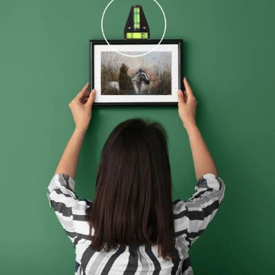 Niveau à bulle installation de photo murale