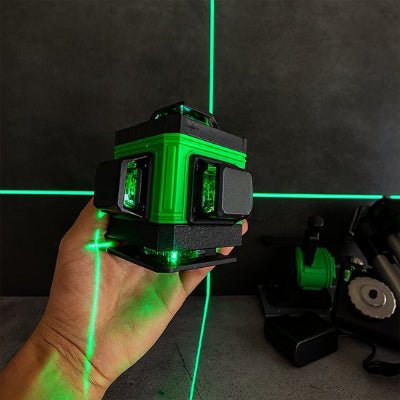 Niveau laser boitier vert