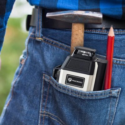 Niveau Laser - MiniLaserMeter™ - Noir & Blanc - Outils rénovation et bricolage