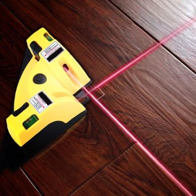 Niveau laser utilisation pour installation de plancher