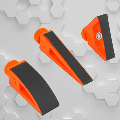 Outils pour ponçer ensemble de 3 formes différentes