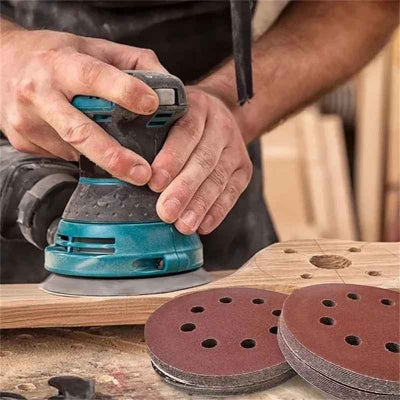 Papier de verre utilisé en atelier de menuiserie