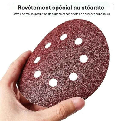 Papier de verre revêtement stéarate