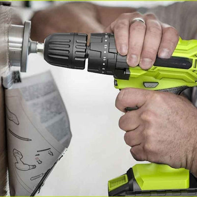 Perceuse à percussion mode perceuse métal