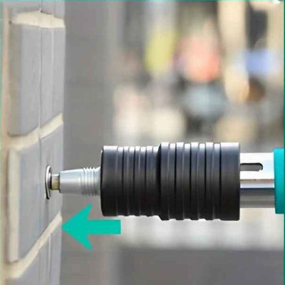 Pistolet cloueur utilisation en poussant