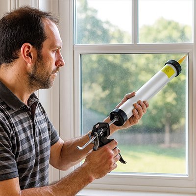 Pistolet silicone | Pro Precision - Outils rénovation et bricolage