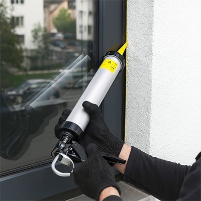 Pistolet silicone | Pro Precision - Outils rénovation et bricolage