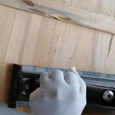 Ponceuse a air utilisation bois avec bande de papier abrasif