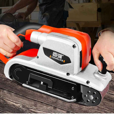 Ponceuse a bande electrique professionnelle utilisation bois