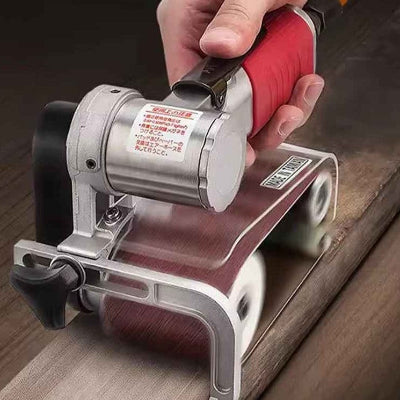 Ponceuse a bande pneumatique utilisation bois