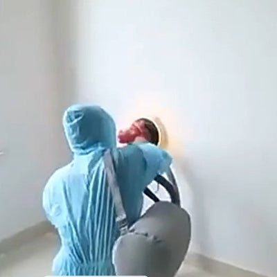 Ponceuse electrique pour cloison sèche et sac récupération poussière