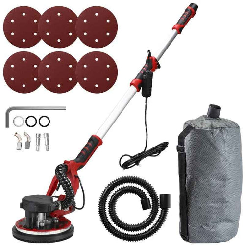 Ponceuse girafe PerfectWall 1250W avec accessoires et sac à poussière