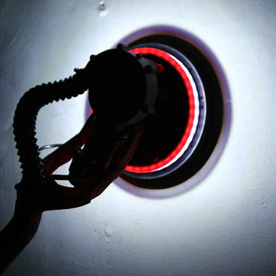 Ponceuse girafe et éclairage LED 360 degrés