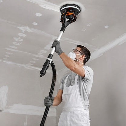 Ponceuse girafe professionnelle PowerFinish 1050W utilisée pour poncer un plafond