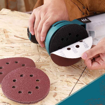 Ponceuse orbitale electrique base disque ponçage velcro