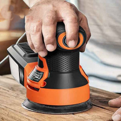 Ponceuse orbitale electrique orange faible vibration certifiée CE