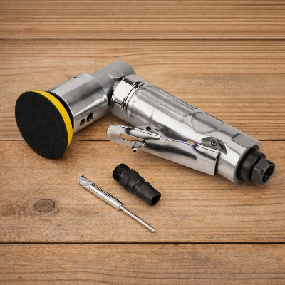 Ponceuse orbitale pneumatique et accessoires