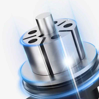 Ponceuse pneumatique professionnelle rotor acie inoxydable
