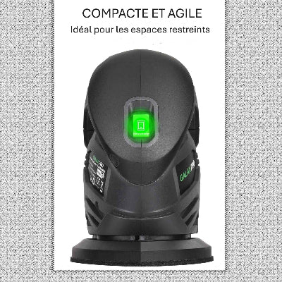 Ponceuse triangulaire sans fil compacte et agile dans espaces restreints