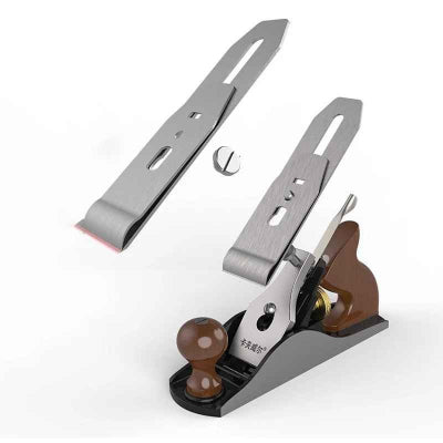 Rabot professionnel vue système fixation des lames