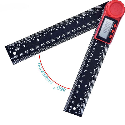 Règle de niveau noir 360 dgrés