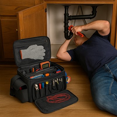 Sac a outils utilisation plomberie