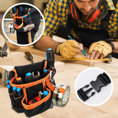 Sac à outils vue de l'attache robuste
