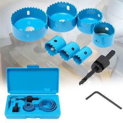 Scie à cloche | PrecisionPro - nsemble bleu de 11 pièces 