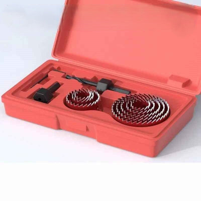 Scie à cloche PrecisionPro rouge 11 pièces dans son coffret
