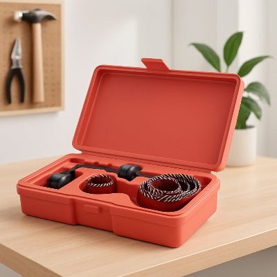 Scie à cloche PrecisionPro rouge dans son coffret