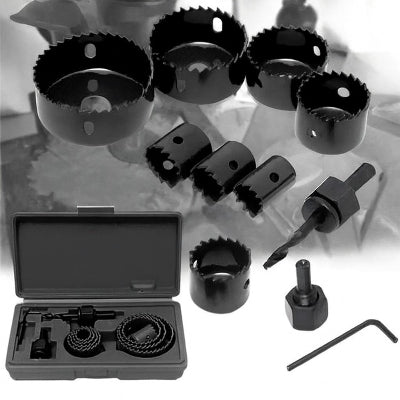 Scie à cloche PrecisionPro noir coffret de 11 pièces