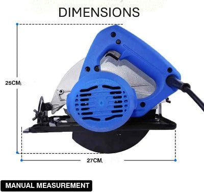 Scie circulaire filaire dimensions