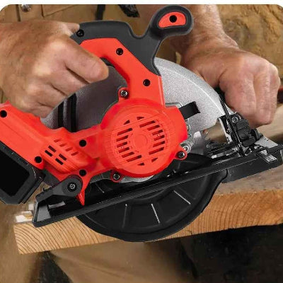 Scie circulaire sans fil prise en main solide