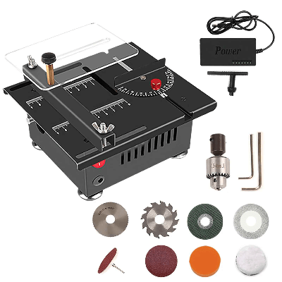 Scie circulaire sur table et accessoires inclus