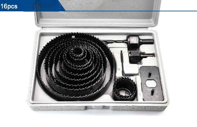 Scie cloche bois Carbon Master coffre 16 pcs