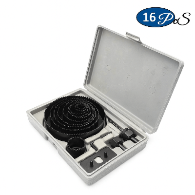 Scie cloche bois coffret 16 pcs
