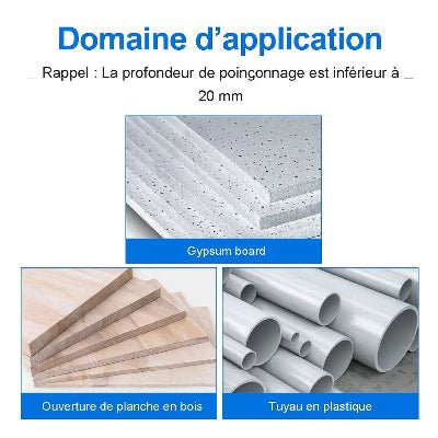 Scie cloche bois domaine d'applications