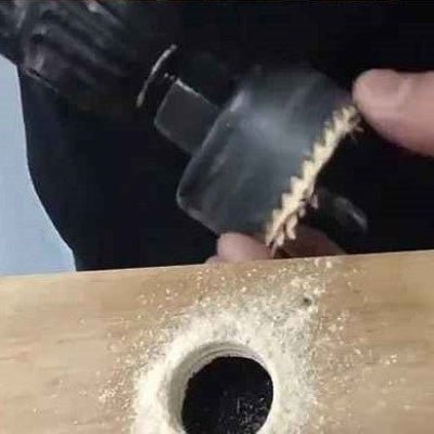 Scie cloche bois Kit Professionnel 16 Pièces perçage contreplaqué 