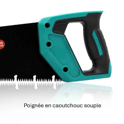 scie egoine poignée en caoutchouc souple