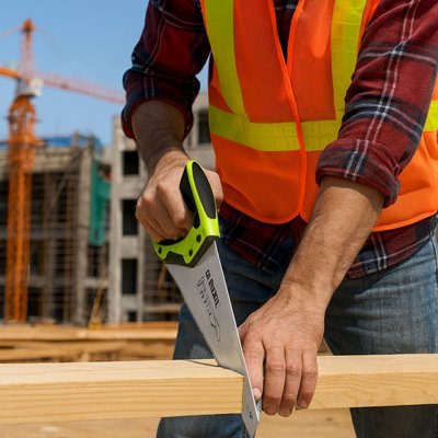 Scie égoine polyvalente pour différentes essences de bois