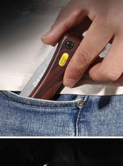 Scie pliante compacte qui se glisse parfaitement dans une poche