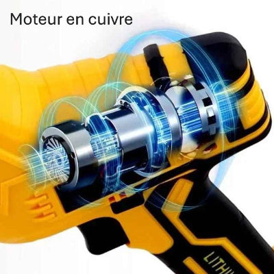 Scie sabre moteur en cuivre