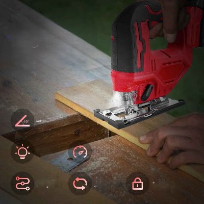 Scie sauteuse différentes fonctions