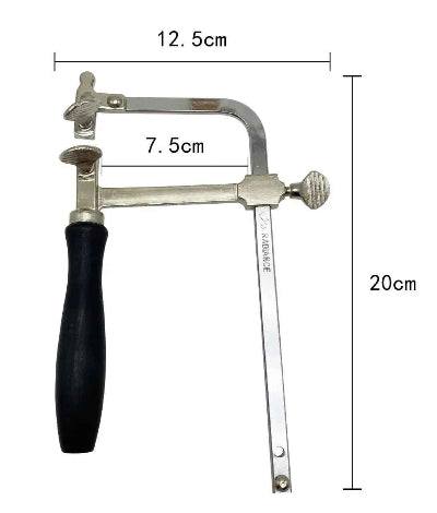 scies à chantourner modèle ajustable mandhe noir dimensions
