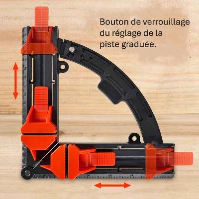 Serre-joint ajustable réglage de la piste 