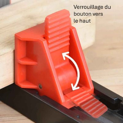 Serre-joint ajustable verrouillage 